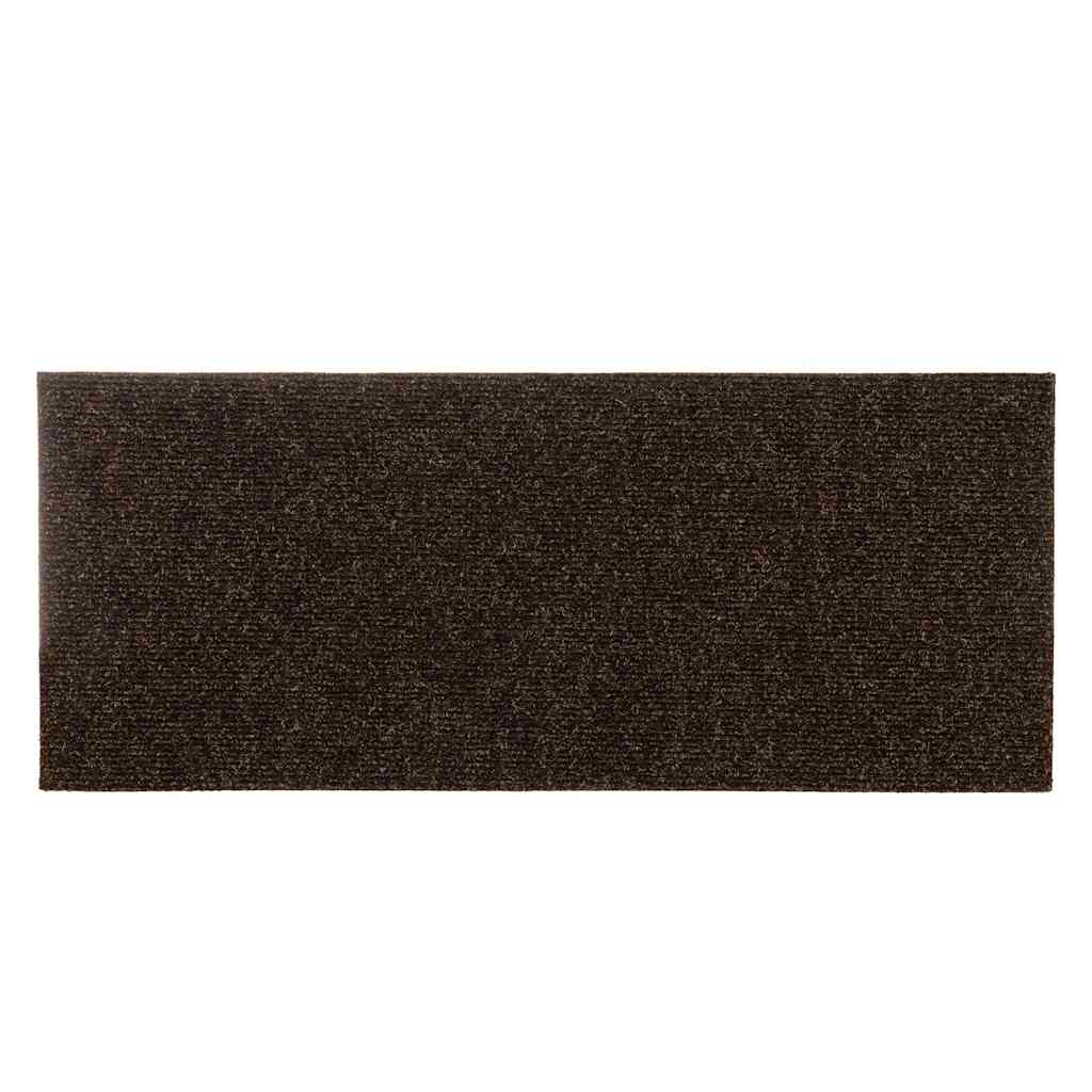 Stufenmatten Selbstklebend 15 Stk. 60x25 cm Braun Rechteckig