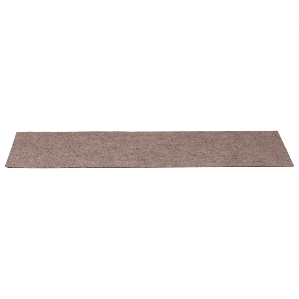Stair Treads Self-Adhesive 15 pcs. 76x20 cm Light Brown Rectangular