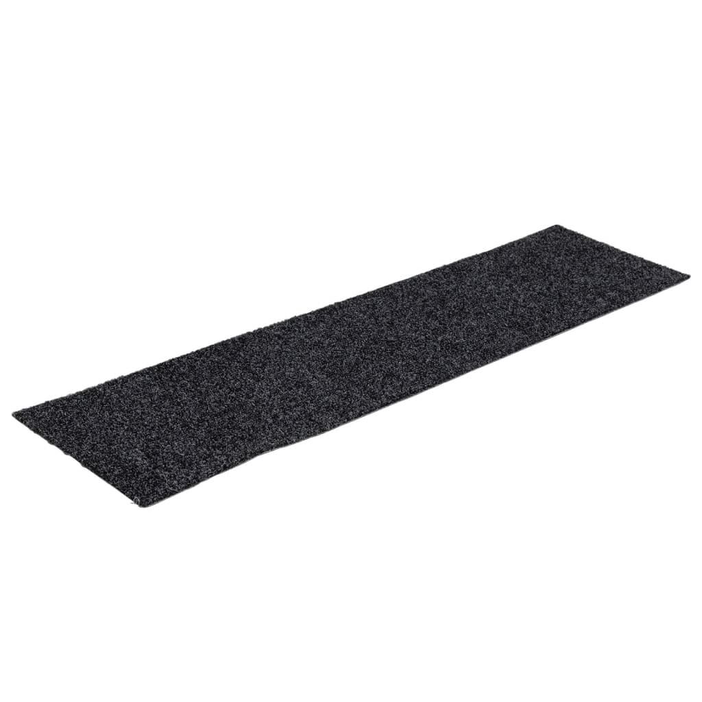 Stufenmatten Selbstklebend 15 Stk. 76x20 cm Grau Rechteckig