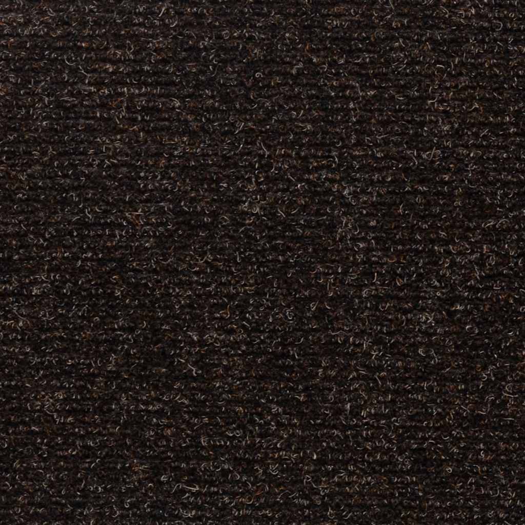 Stair Treads Self-Adhesive 15 Pcs. 76x20 cm Dark Brown Rectangular