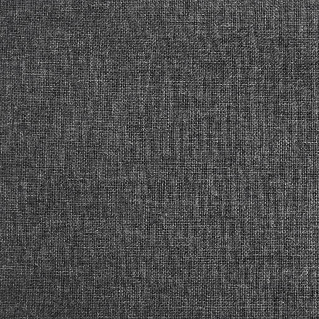 Office Chair Swivel Dark Grey Fabric