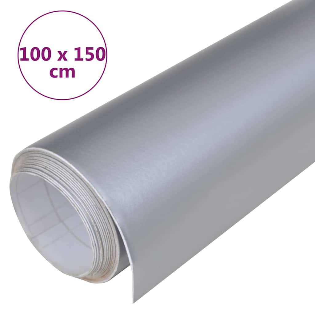 Car wrap matte silver 100x150 cm