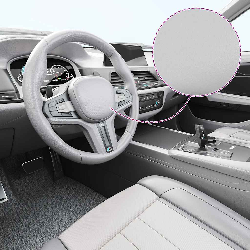 Car Foils 2 Pcs. Matte Silver 100x150 cm