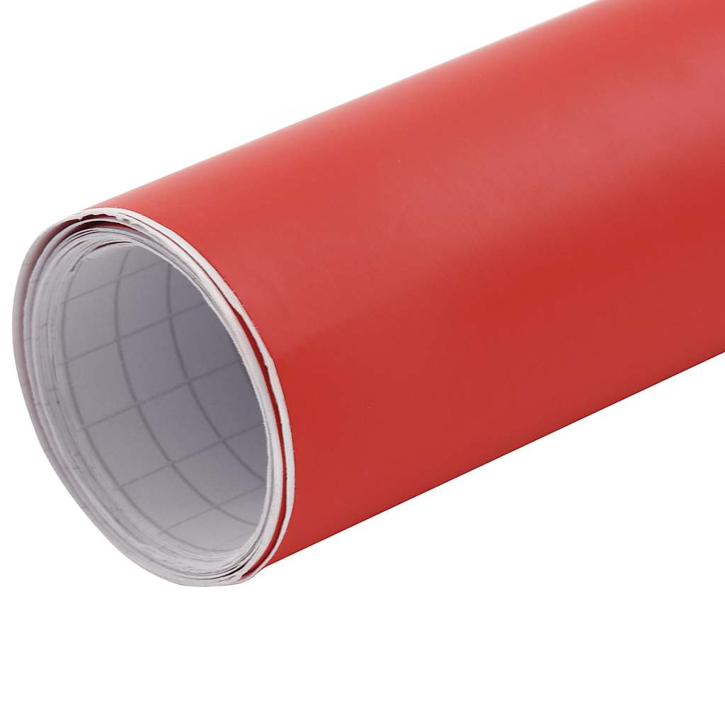 Films pour voiture 2 pcs. Rouge mat 100x150 cm