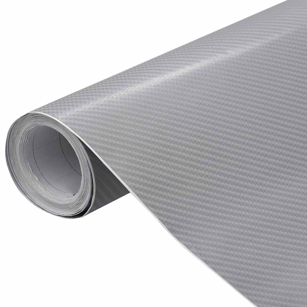 Car Wrap Film 4D Silver 100x150 cm