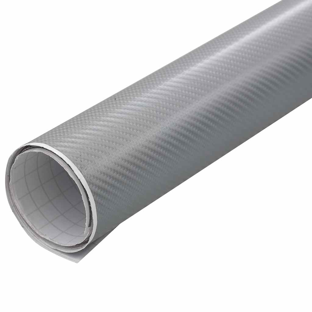 Car Wrap Film 4D Silver 100x150 cm