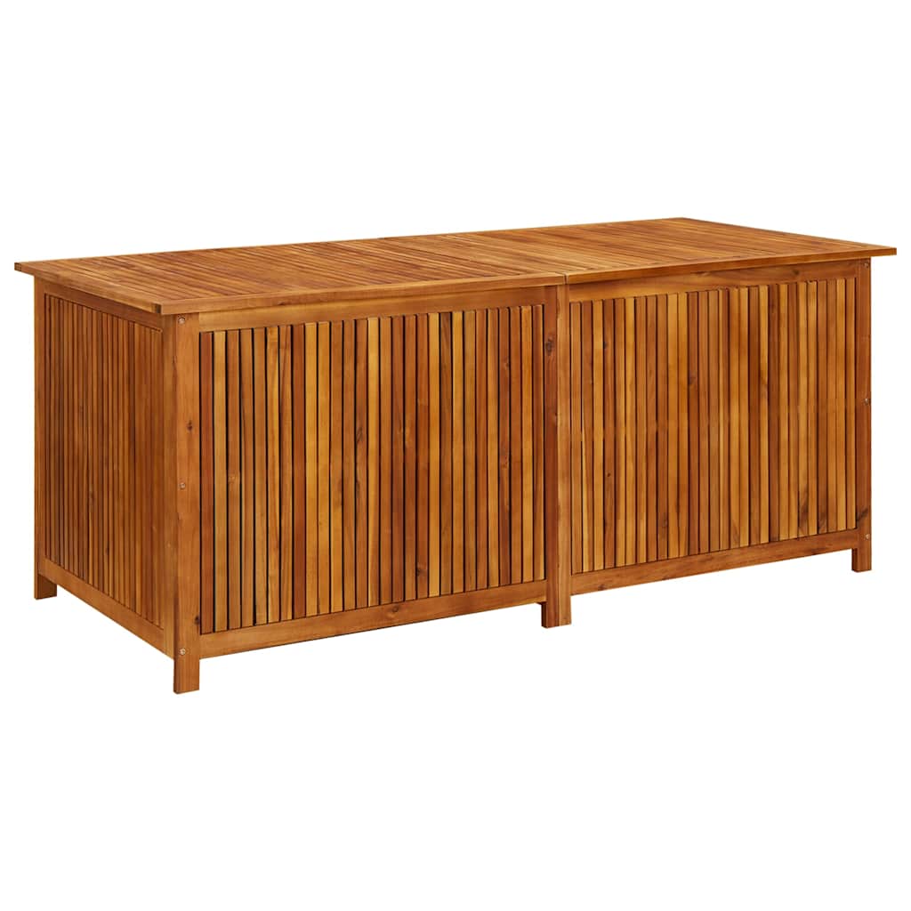 Garten-Aufbewahrungsbox 175x80x75 cm Massivholz Akazie