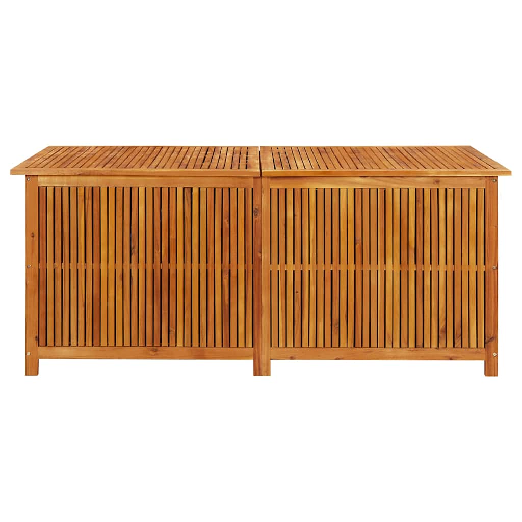 Garten-Aufbewahrungsbox 175x80x75 cm Massivholz Akazie
