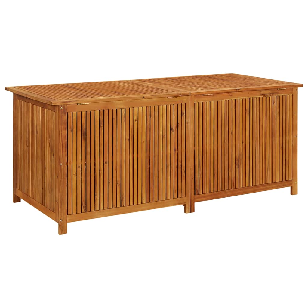Garten-Aufbewahrungsbox 175x80x75 cm Massivholz Akazie