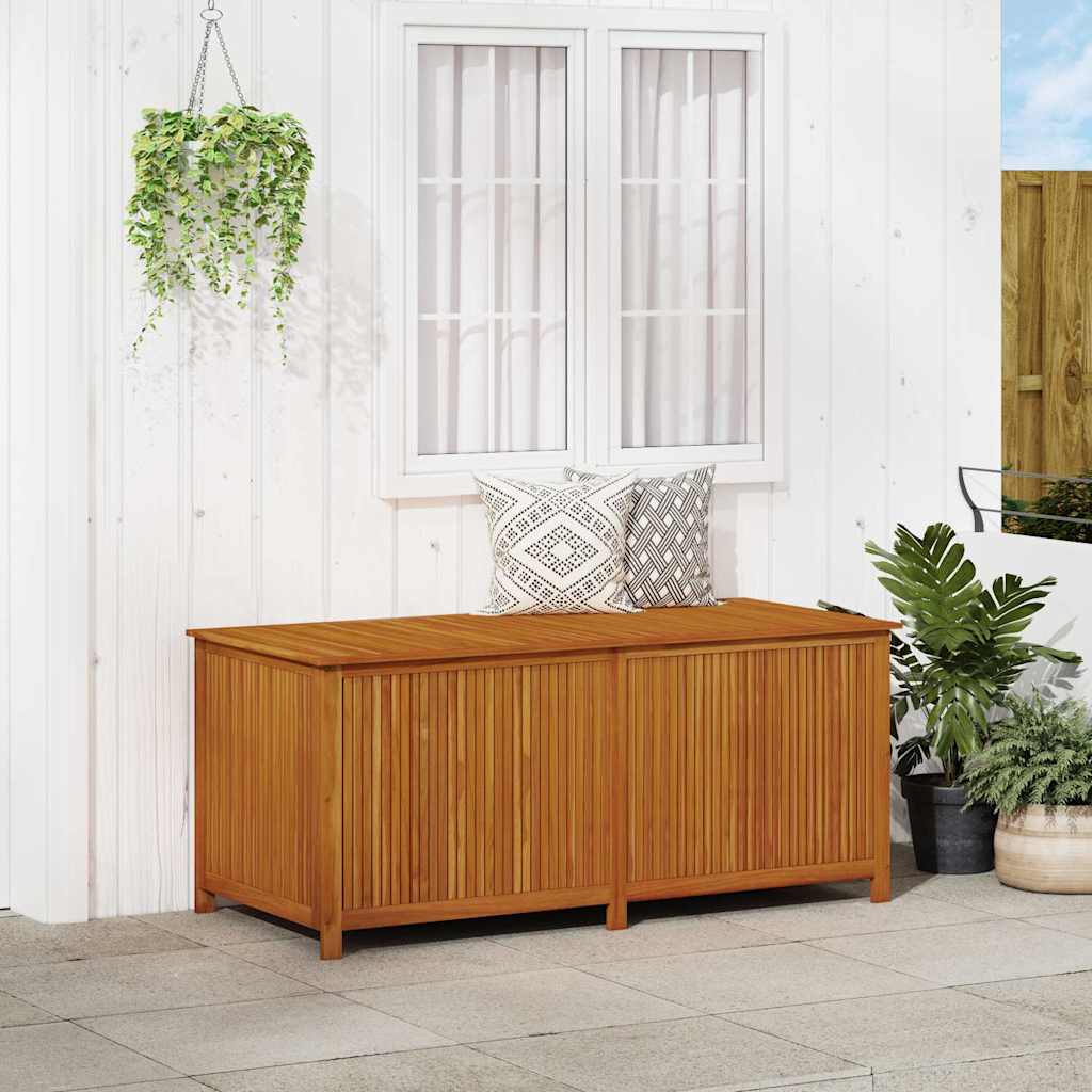 Garten-Aufbewahrungsbox 175x80x75 cm Massivholz Akazie