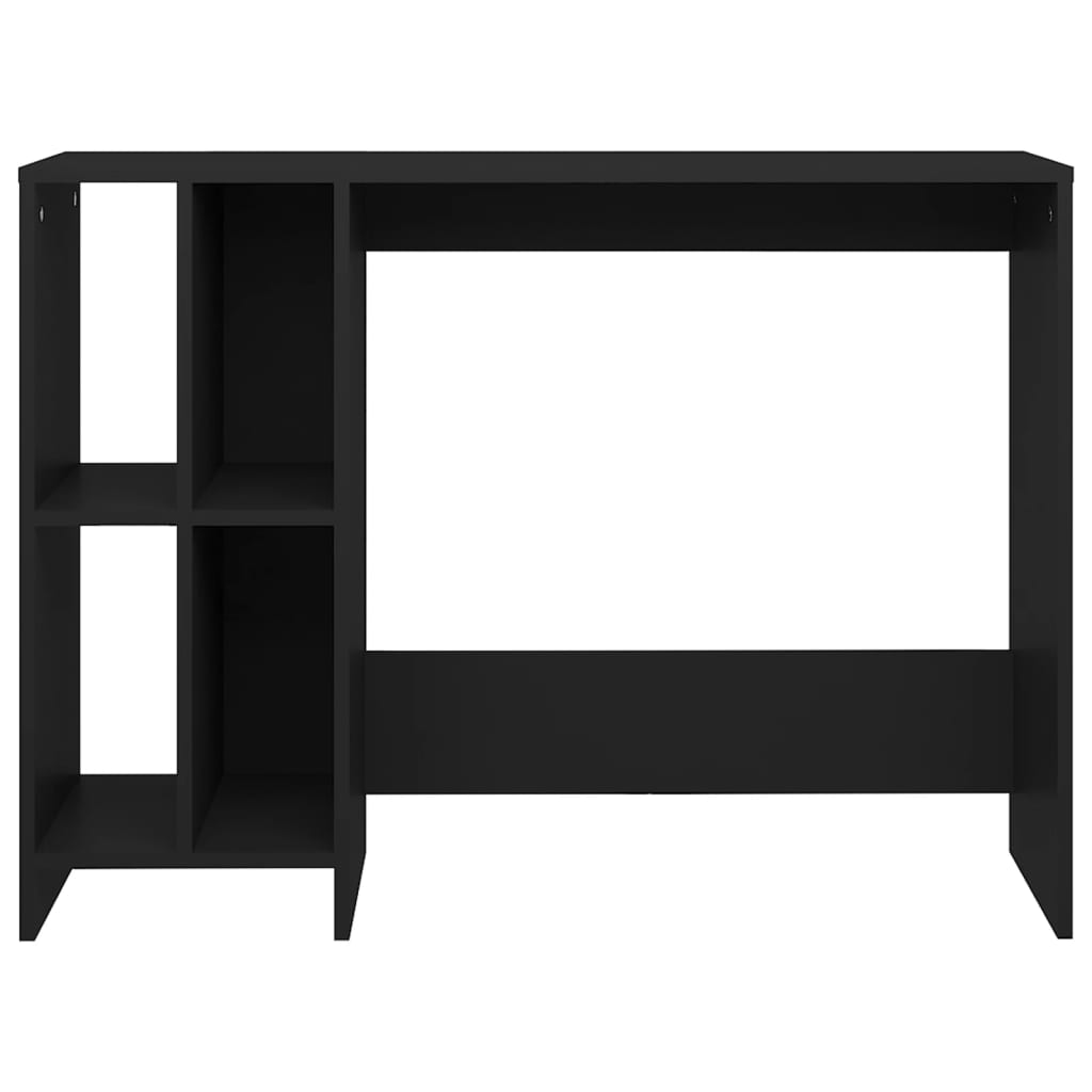 Computer Desk Black 102.5x35x75 cm Engineered Wood