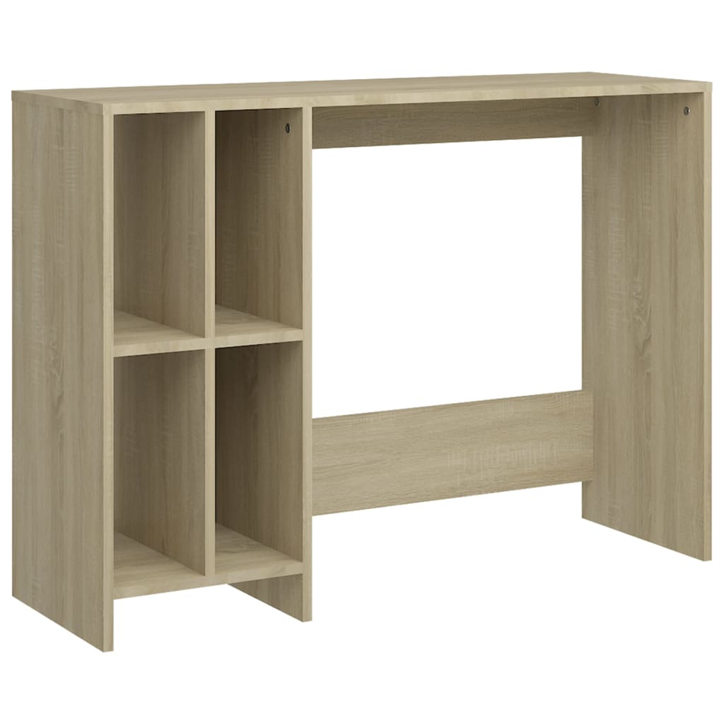 Computer Desk Sonoma Oak 102.5x35x75 cm Engineered Wood