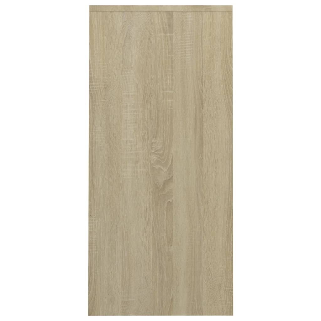 Computer Desk Sonoma Oak 102.5x35x75 cm Engineered Wood