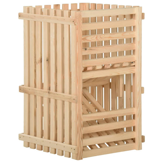 Potato box 50x50x80 cm Solid pine