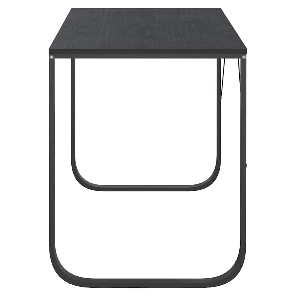 Computer Desk Black 110x60x73 cm Wood Composite