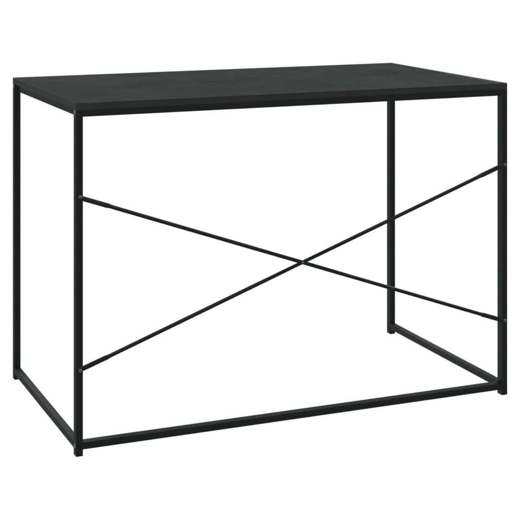 Computer Desk Black 110x60x70 cm Engineered Wood