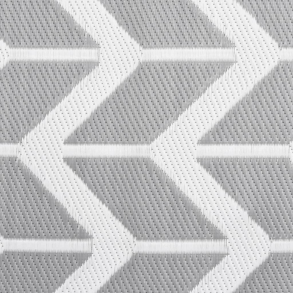 Outdoor-Teppich ARAKIL Grau 120x180 cm PP