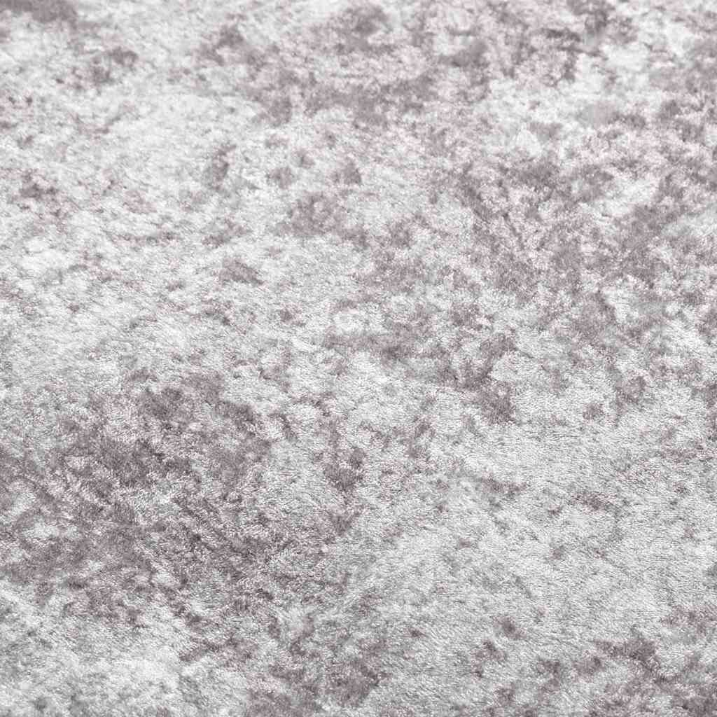 Tapis Lavable Gris 190x300 cm Antidérapant