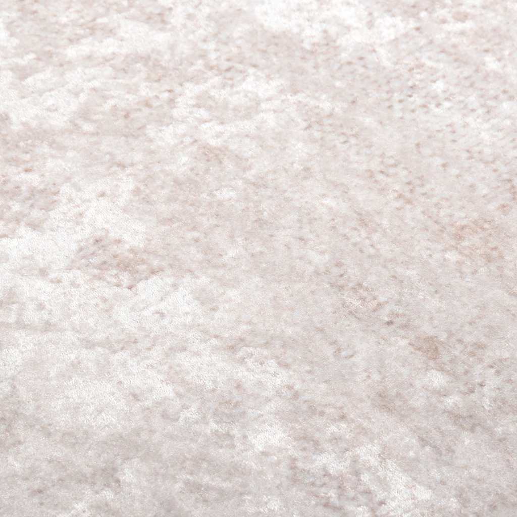 Tapis lavable 80x300 cm beige clair antidérapant