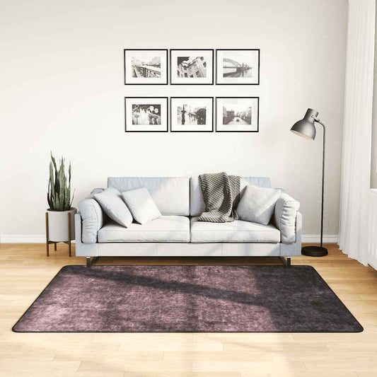 Washable Rug Anthracite 120x180 cm Non-Slip