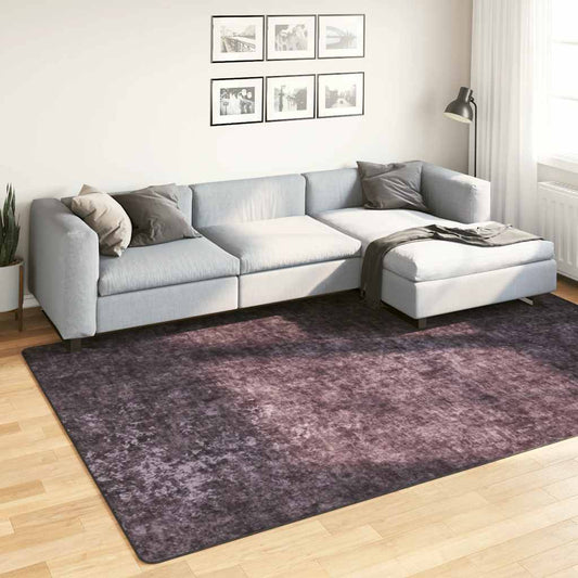 Washable Rug 190x300 cm Anthracite Non-Slip