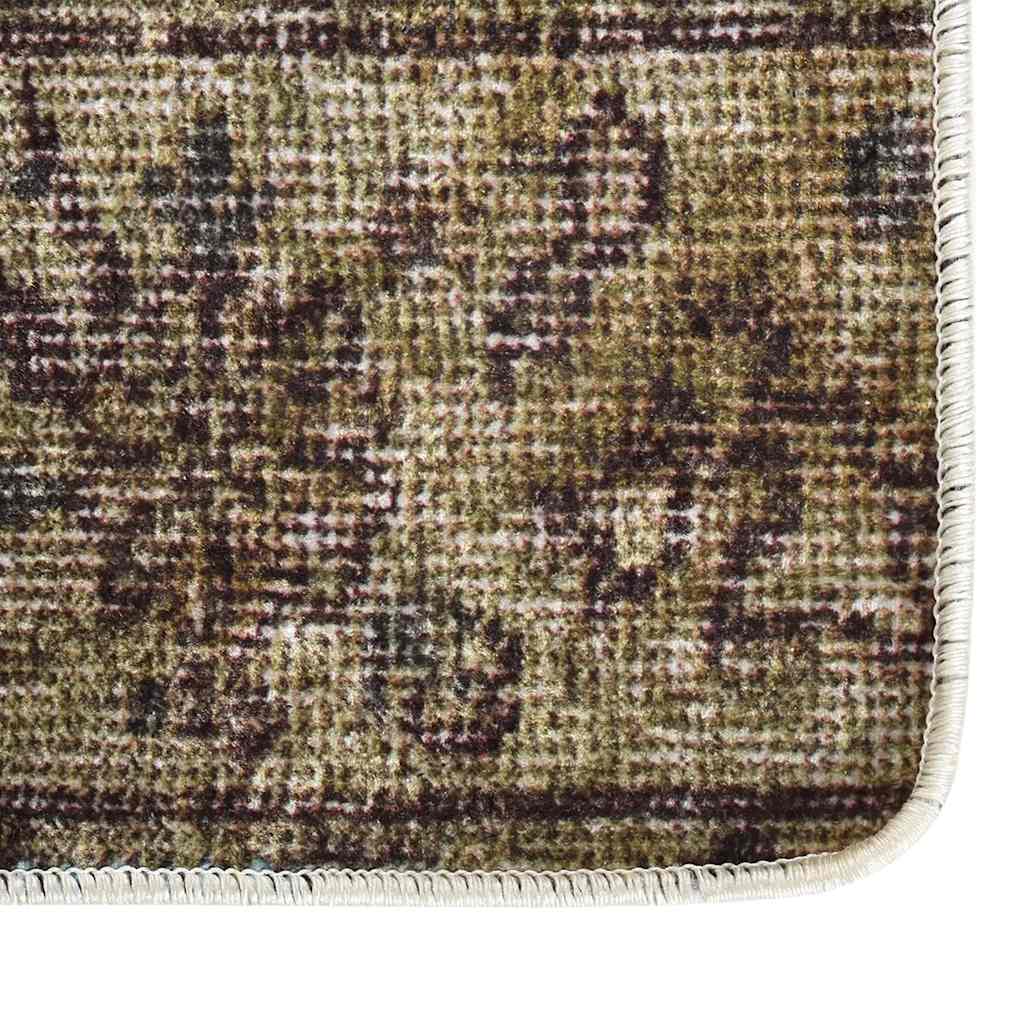 Washable Patchwork Multi-Colored Rug 120x180 cm Non-Slip