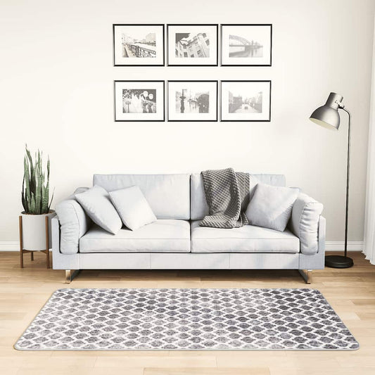 Washable Rug 80x150 cm Multicolored Non-slip