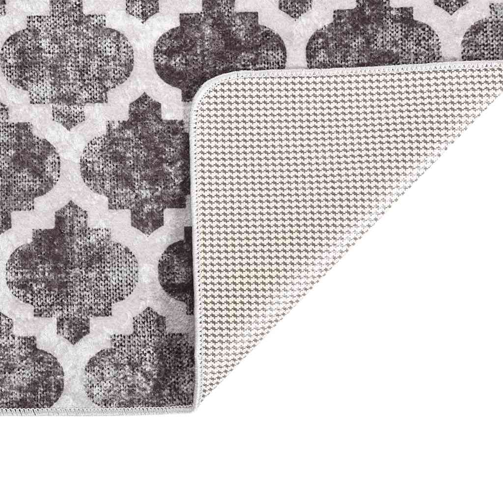 Washable Rug 190x300 cm Multicolored Non-slip