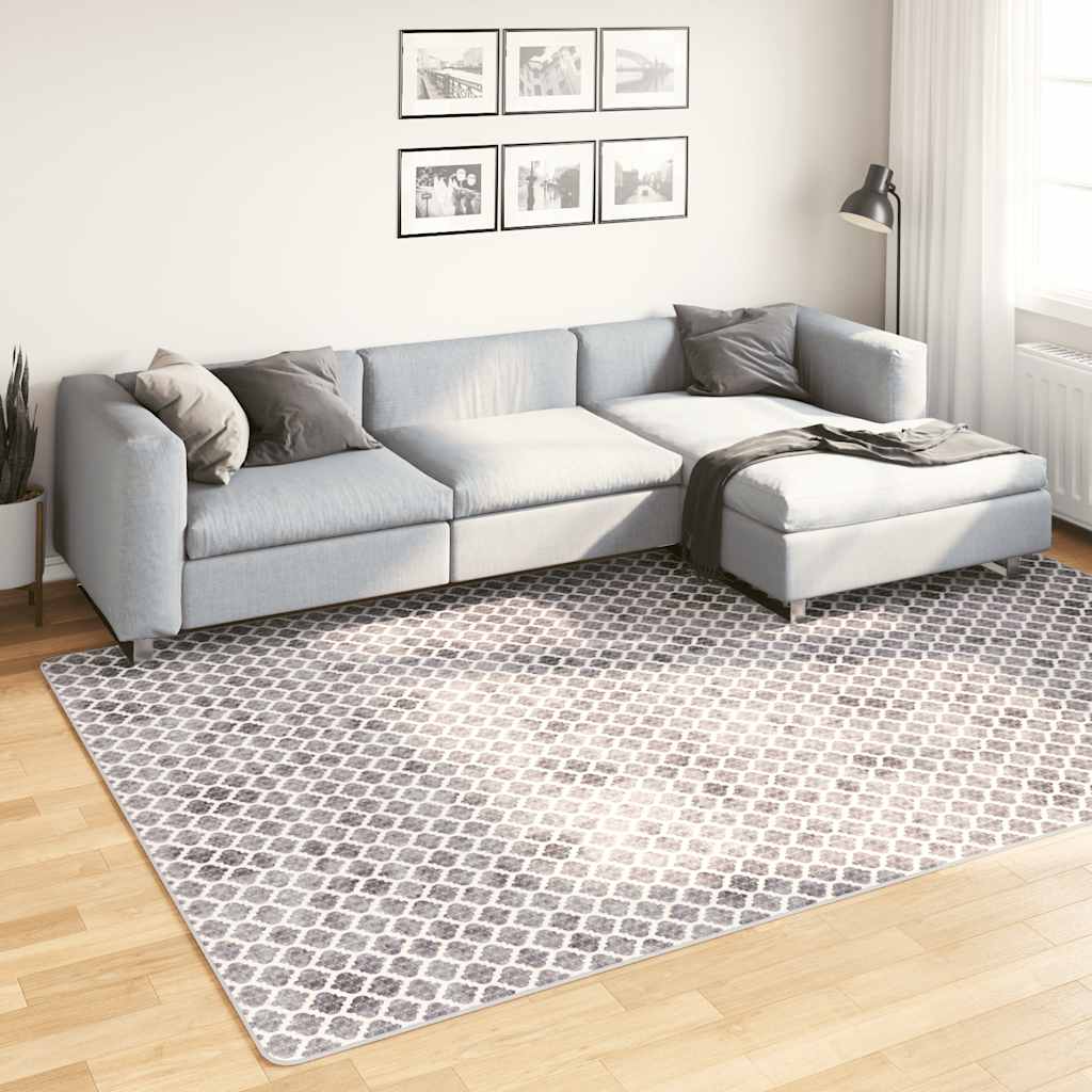 Washable Rug 190x300 cm Multicolored Non-slip