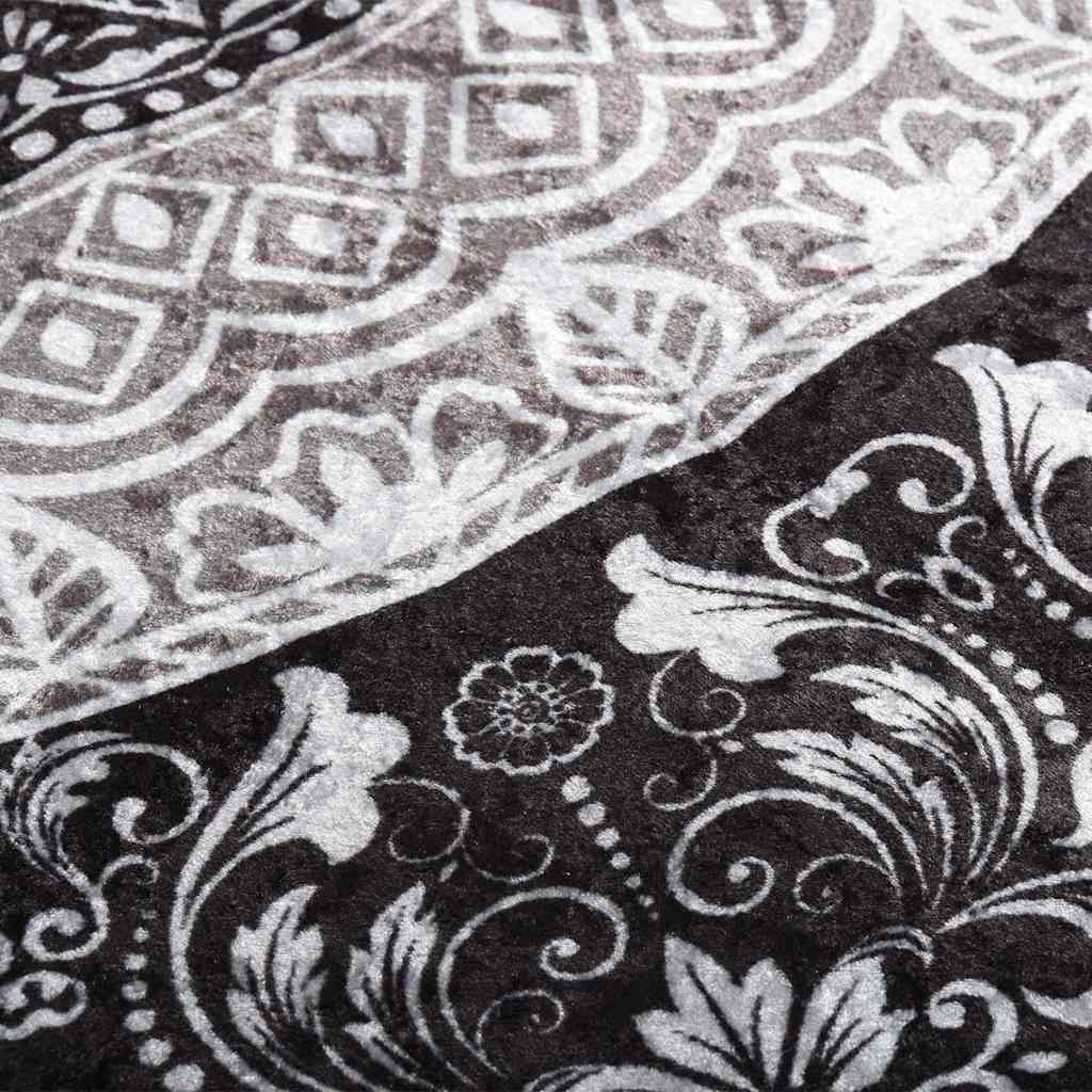 Washable Rug 80x300 cm Multicolored Non-slip