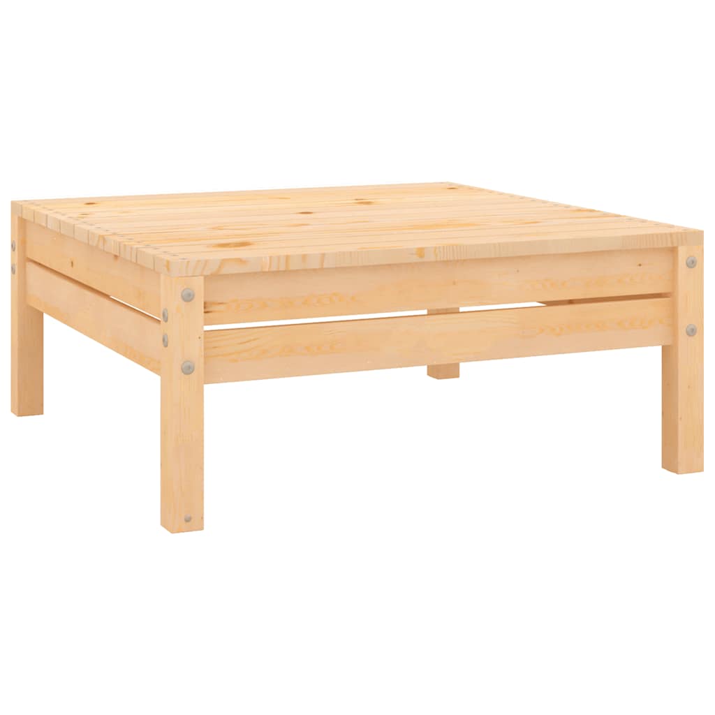 4-tlg. Garten-Lounge-Set Massivholz Kiefer