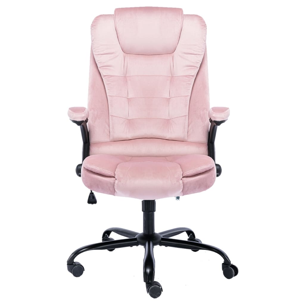 Office Chair Pink Velvet