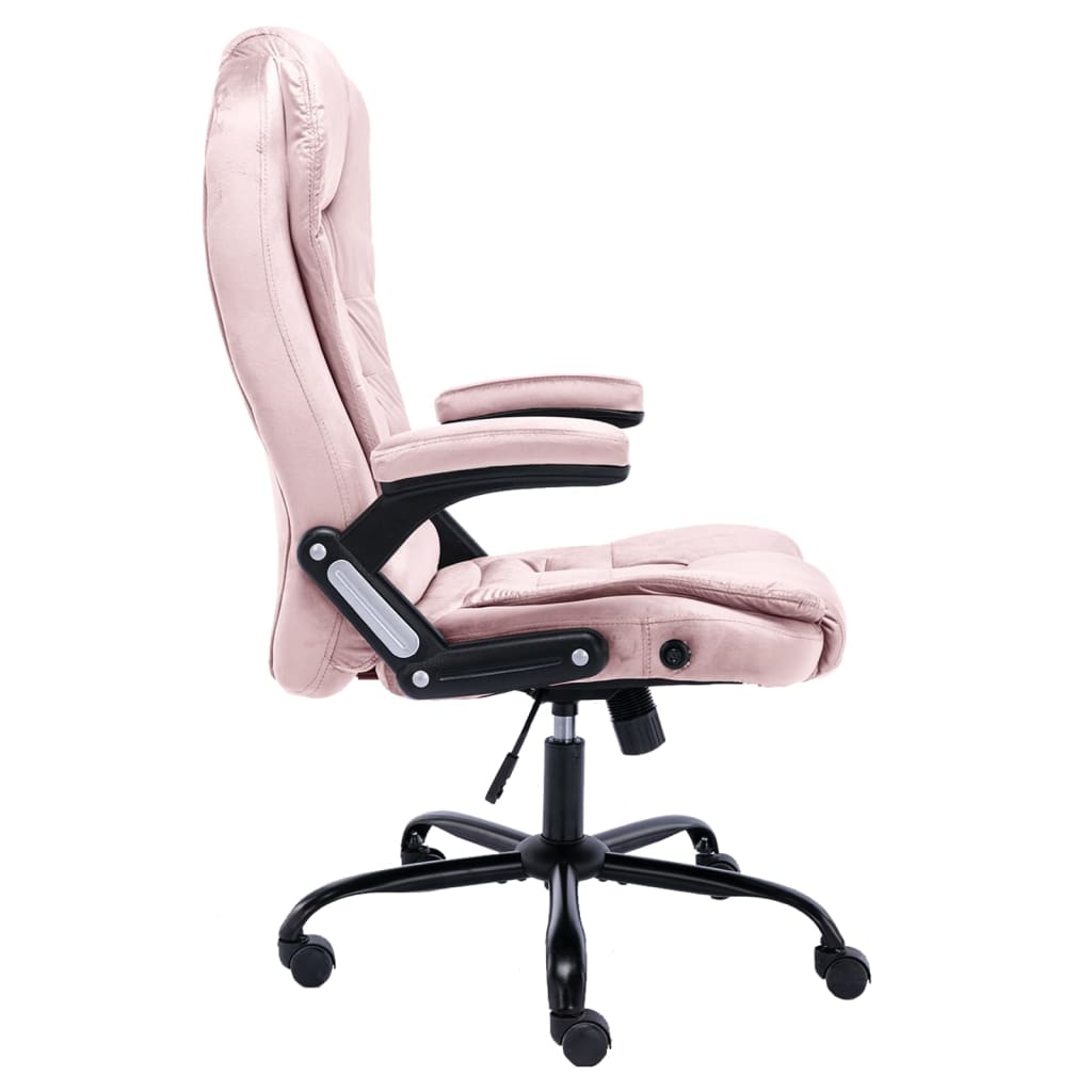 Office Chair Pink Velvet