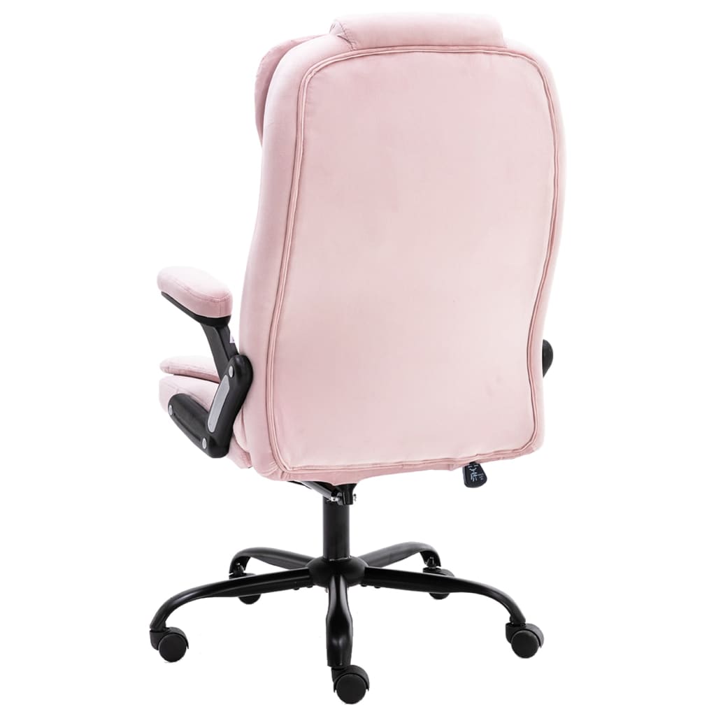 Office Chair Pink Velvet