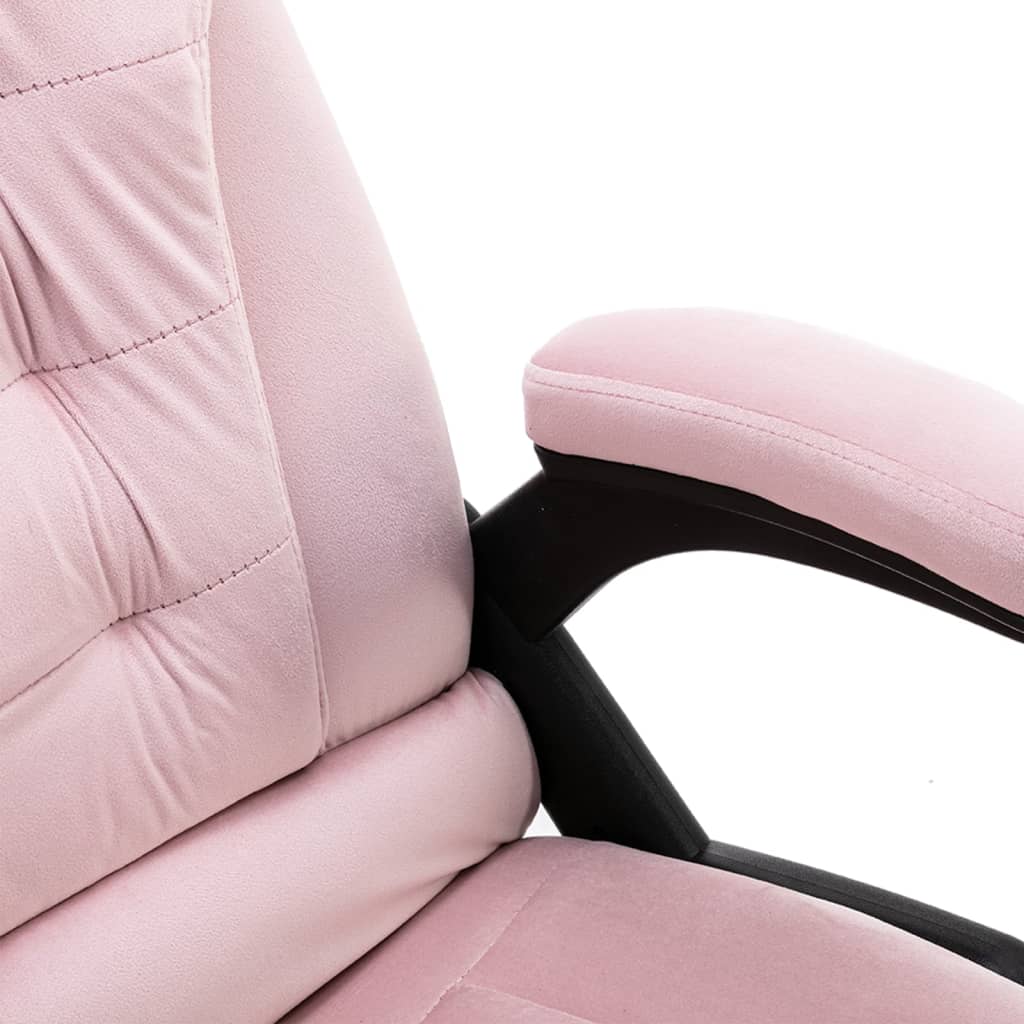 Office Chair Pink Velvet