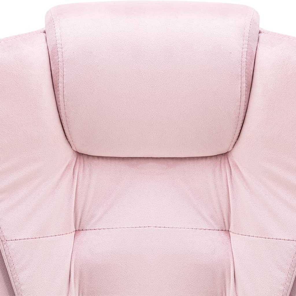 Office Chair Pink Velvet