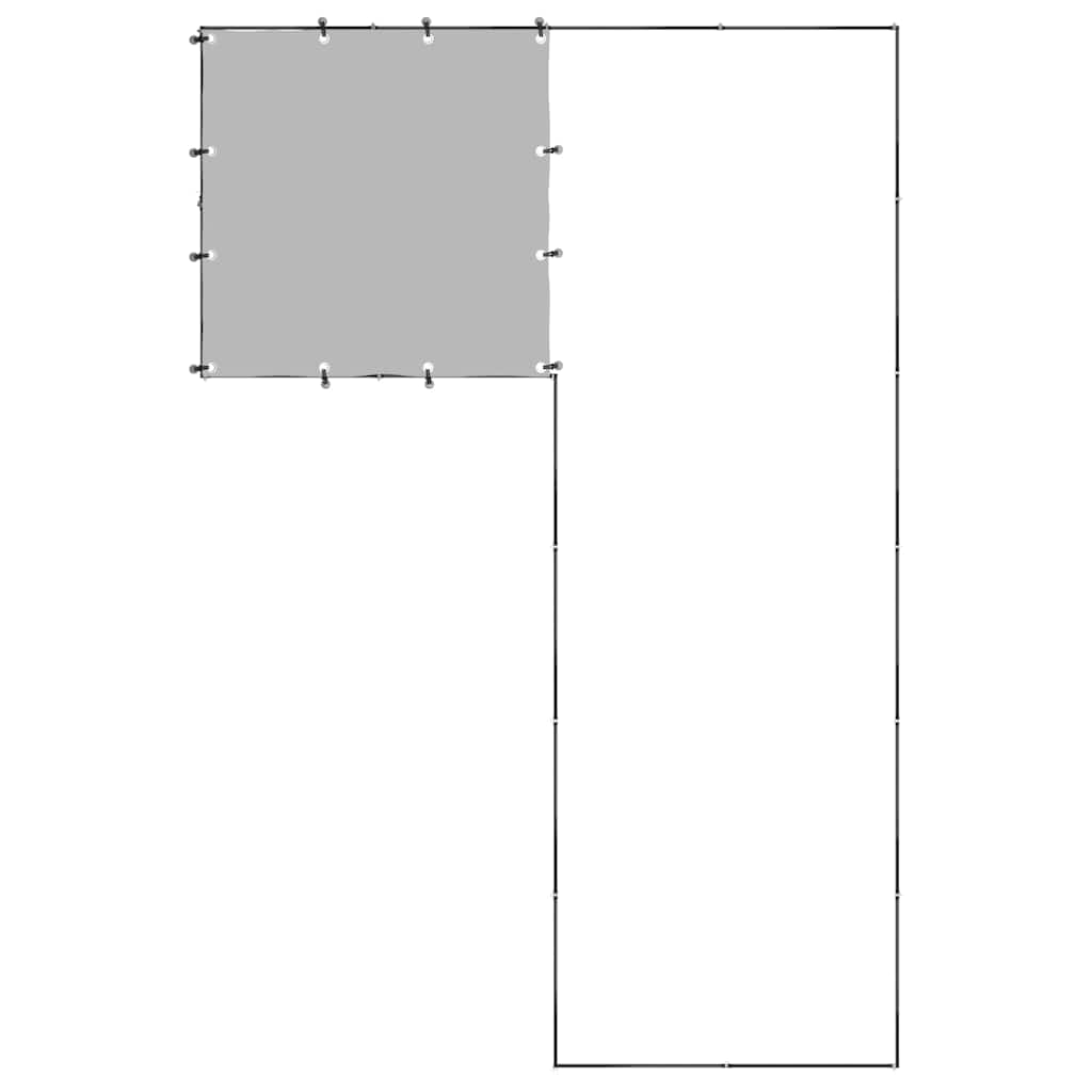 Hundezwinger Schwarz 4,84 m² Stahl