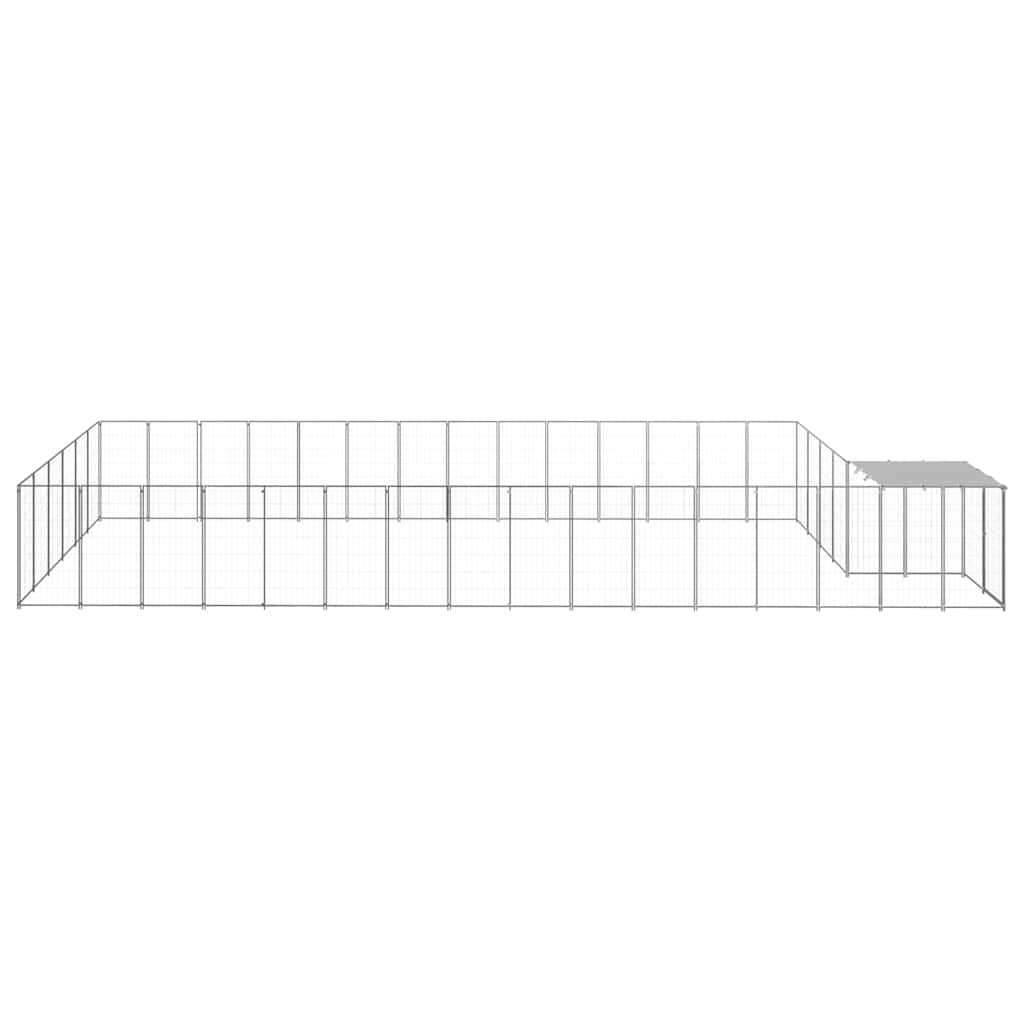 Hundezwinger Silbern 26,62 m² Stahl
