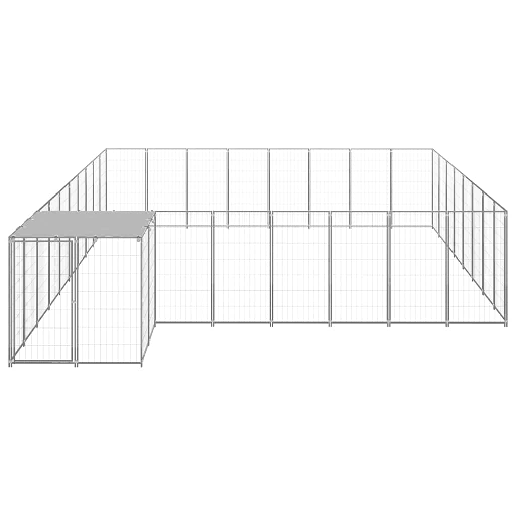 Hundezwinger Silbern 20,57 m² Stahl