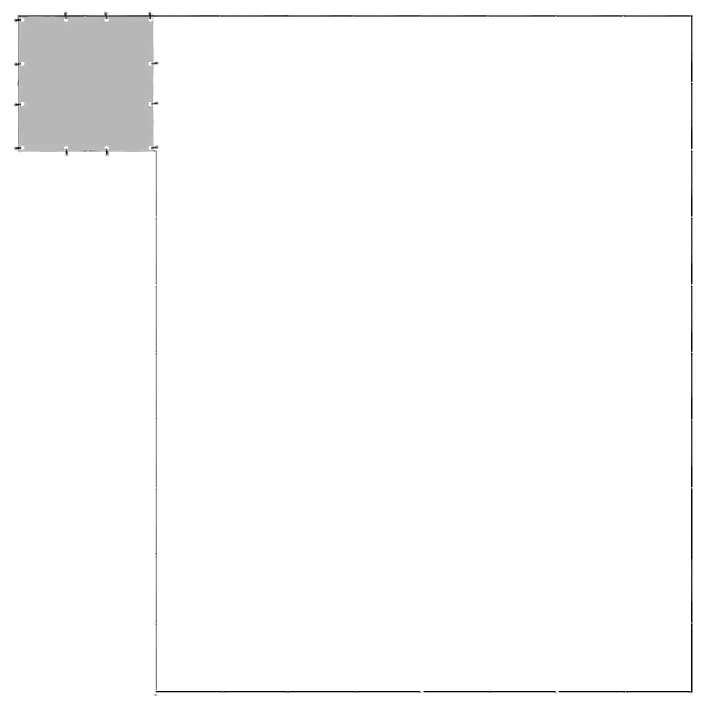 Hundezwinger Schwarz 25,41 m² Stahl