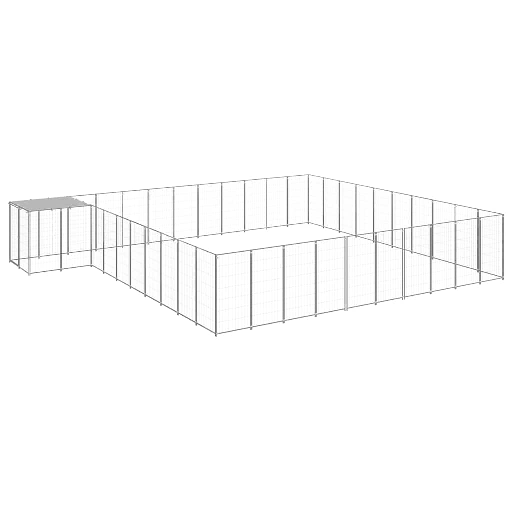 Hundezwinger Silbern 31,46 m² Stahl