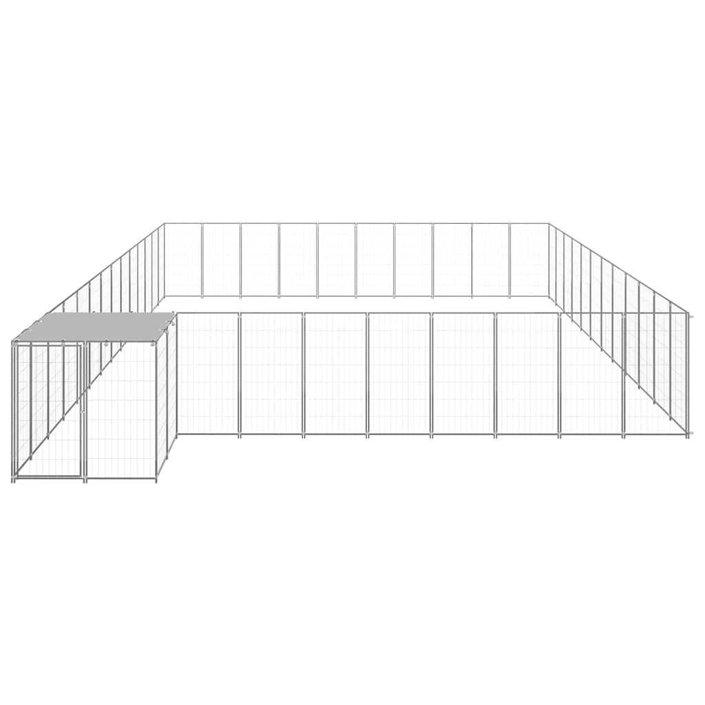 Hundezwinger Silbern 37,51 m² Stahl