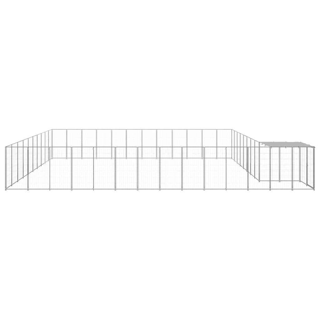 Hundezwinger Silbern 37,51 m² Stahl