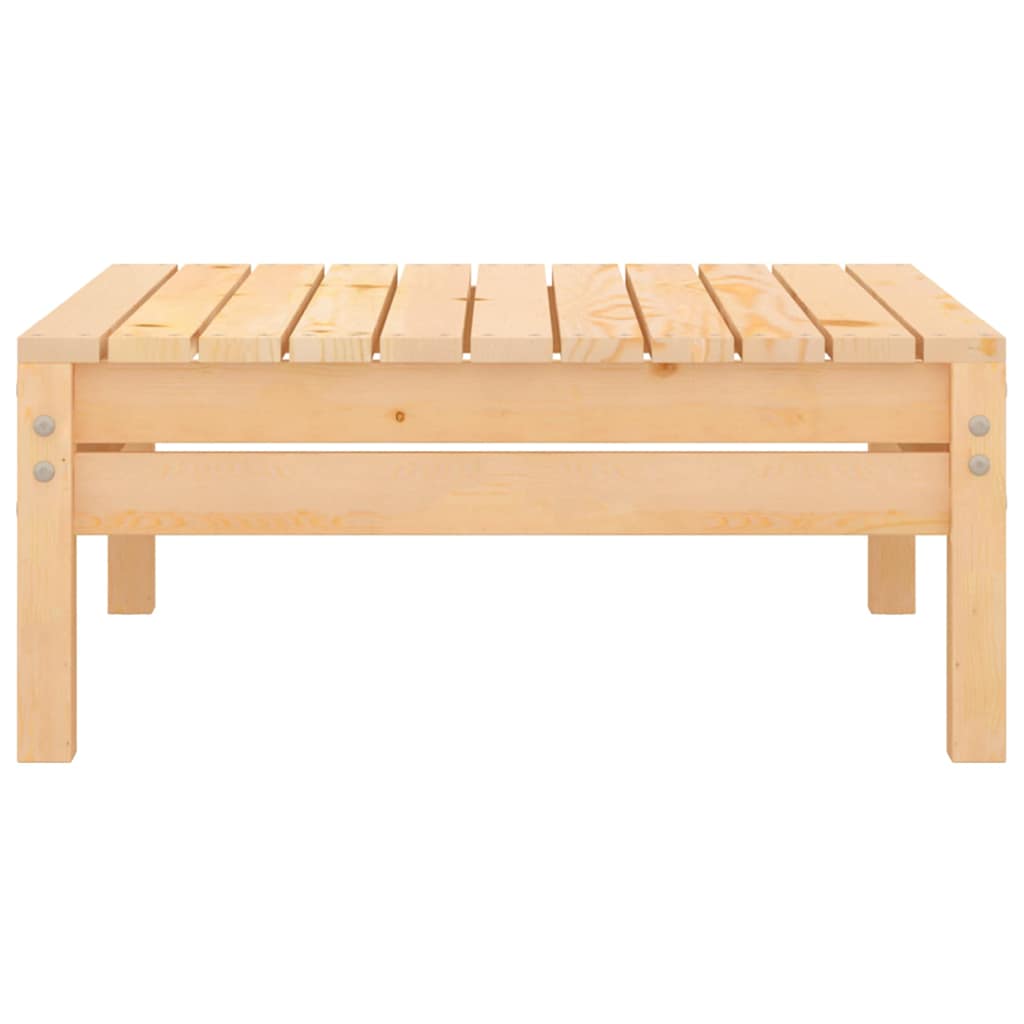 3-tlg. Garten-Lounge-Set Kiefer Massivholz
