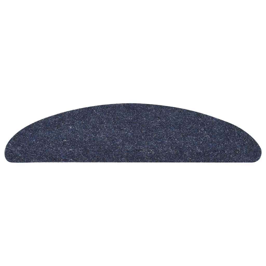 Stair Mats Self-Adhesive 15 Pcs. 56x17x3 cm Blue