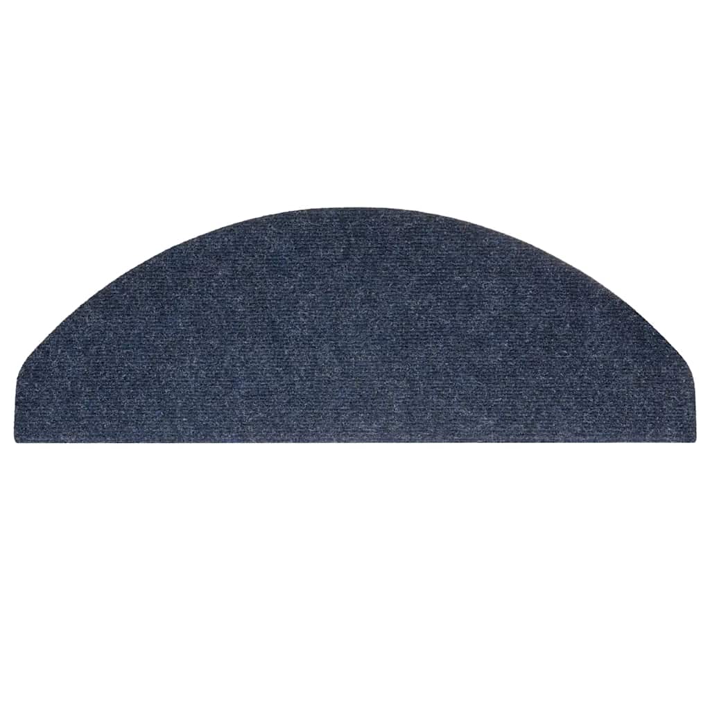 Tapis de Marche Auto-adhésifs 15 pces 65x22,5x3,5 cm Bleu