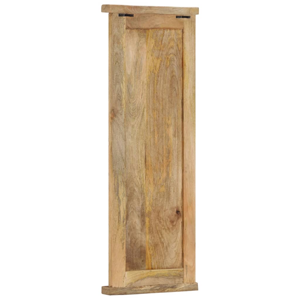 Portemanteaux 2 pcs. Mangue en bois massif 38x100 cm