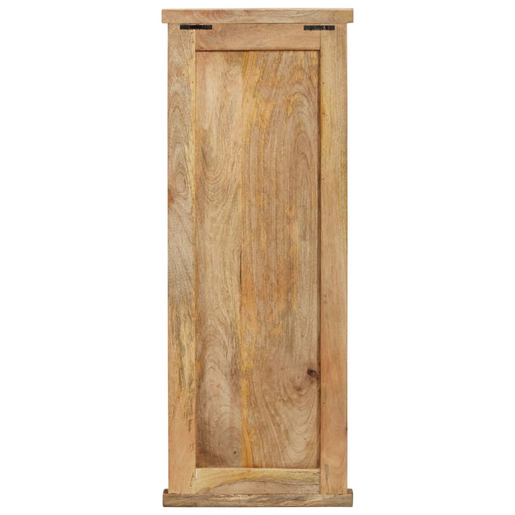 Portemanteaux 2 pcs. Mangue en bois massif 38x100 cm