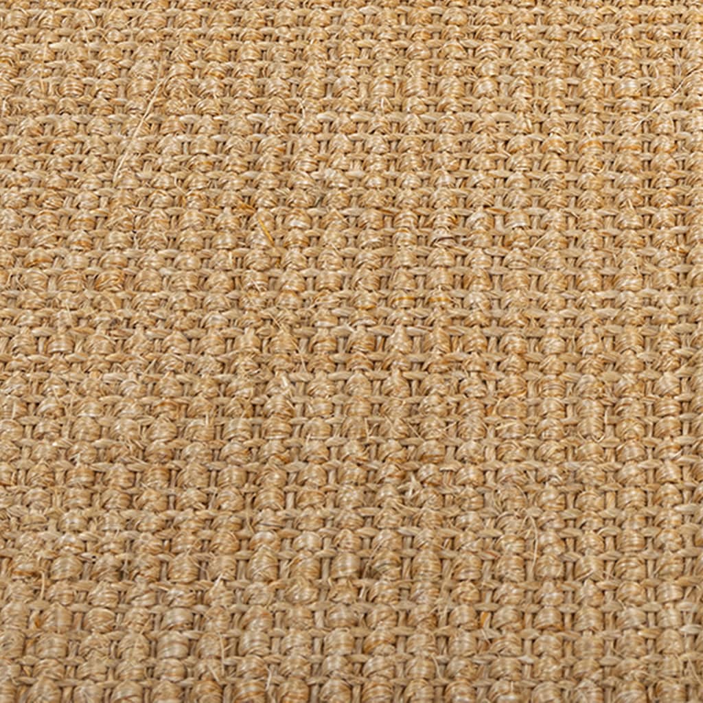 Tapis en sisal naturel 100x100 cm