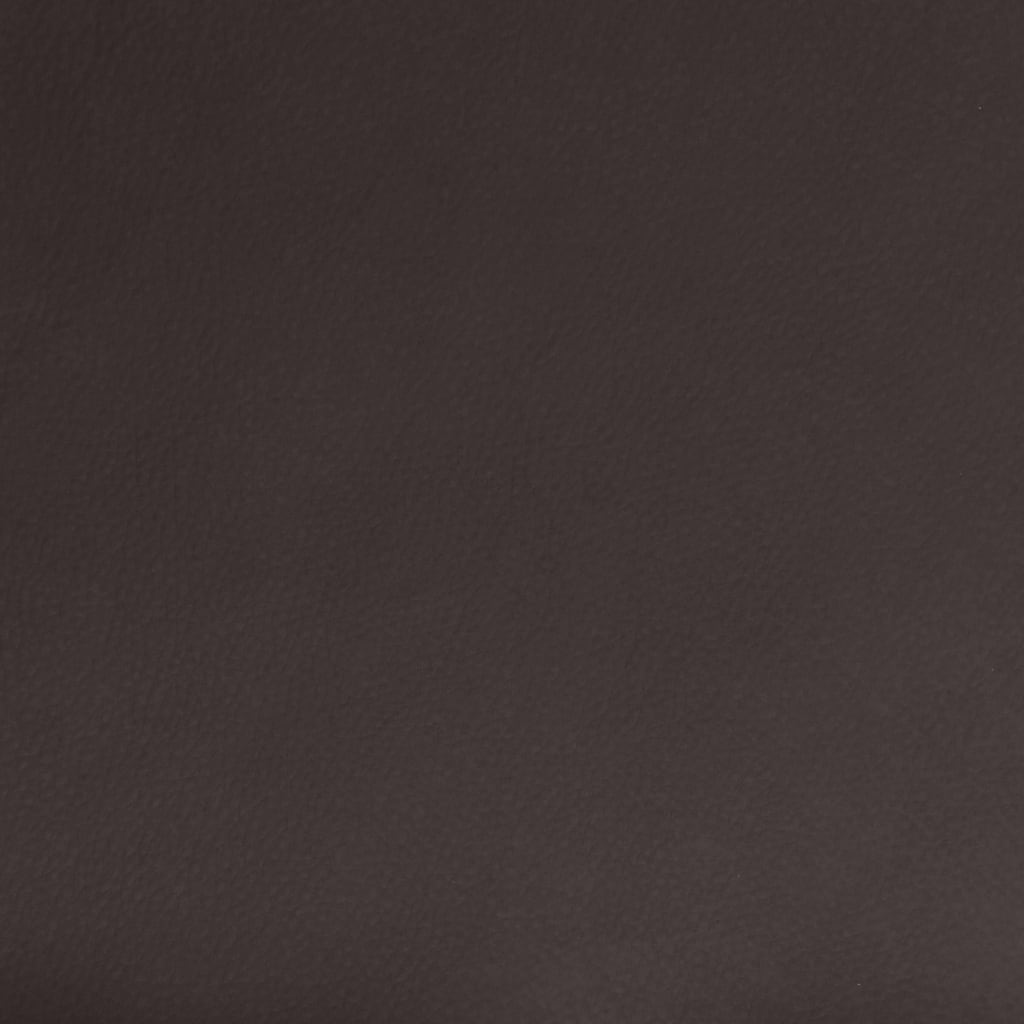 Chaise de bureau marron similicuir